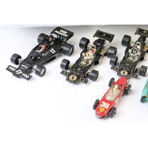 1315 - Quantity of mid 20th C play worn diecast models to include Corgi, Dinky, Solido, Matchbox etc