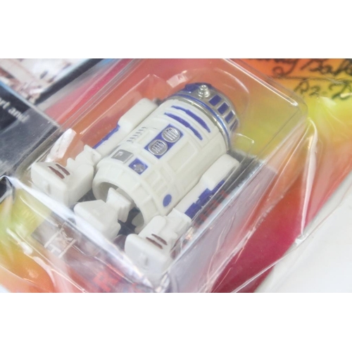 1403 - Star Wars Autograph - Carded Kenner Star Wars R2-D2 figure signed by Kenny Baker plus a carded The P... 