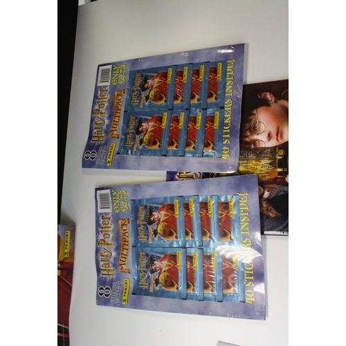 228 - Three Panini Harry Potter sticker albums to include Harry Potter And The Philosopher's Stone (partly... 