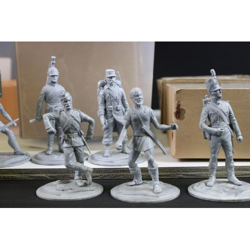 331 - Collection of Series 77 Miniatures / Military Miniatures white metal figures of varying scales, cont... 