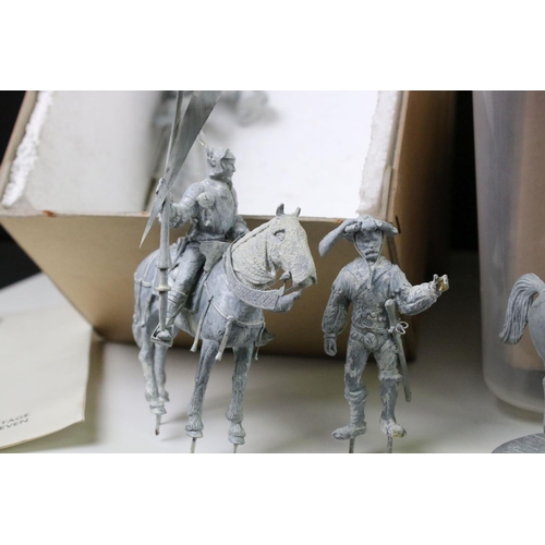 331 - Collection of Series 77 Miniatures / Military Miniatures white metal figures of varying scales, cont... 