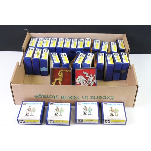 333 - 30 Boxed Hinchliffe Models 54mm Military Figure Model sets (contents generally appearing gd but unch... 