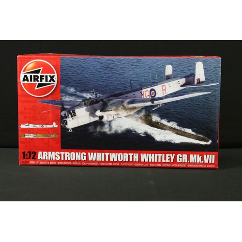 375 - 14 X Boxed 1:72 scale Airfix plastic model kit military aircraft to include AA73012 Limited Edition ... 