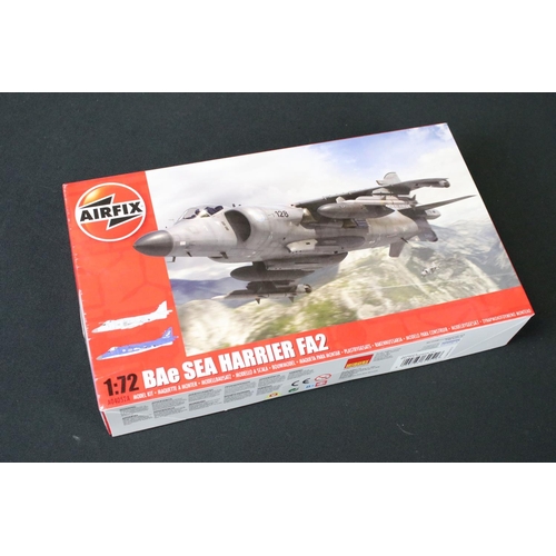 375 - 14 X Boxed 1:72 scale Airfix plastic model kit military aircraft to include AA73012 Limited Edition ... 