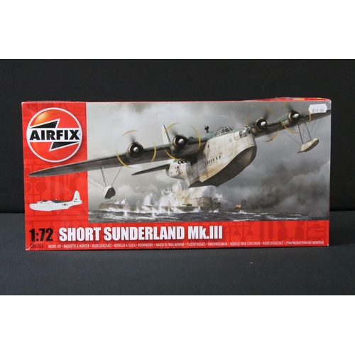 375 - 14 X Boxed 1:72 scale Airfix plastic model kit military aircraft to include AA73012 Limited Edition ... 