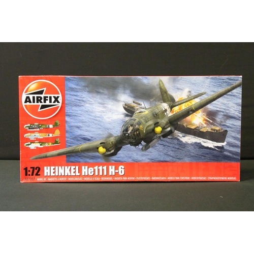 375 - 14 X Boxed 1:72 scale Airfix plastic model kit military aircraft to include AA73012 Limited Edition ... 