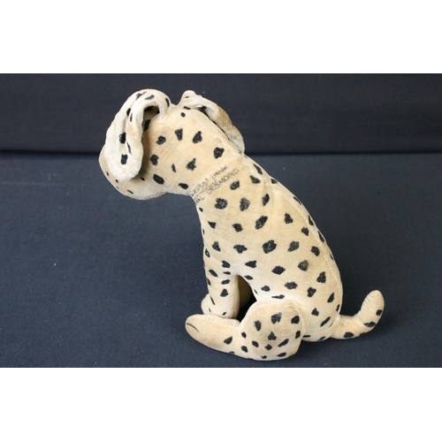 430 - Original 1920's Dean’s Rag Book Co Dismal Desmond the Dalmatian soft toy, approx 6