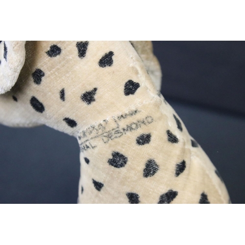 430 - Original 1920's Dean’s Rag Book Co Dismal Desmond the Dalmatian soft toy, approx 6