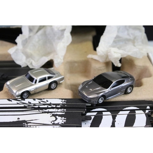 224 - Boxed Micro Scalextric James Bond 007 'Aston Martin DB5 And Aston Martin DBS Action Set', no. G1122.... 