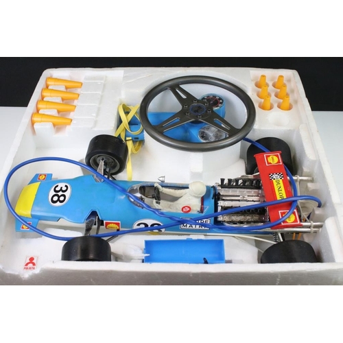 225 - Boxed Polistil P49 Matra F1 Filoguidata  remote control racing car, missing  x cone, otherwise vg, t... 