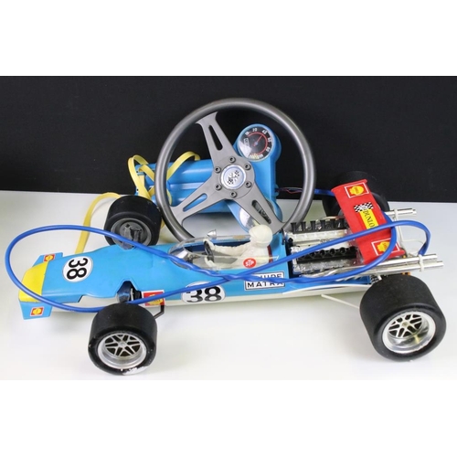 225 - Boxed Polistil P49 Matra F1 Filoguidata  remote control racing car, missing  x cone, otherwise vg, t... 