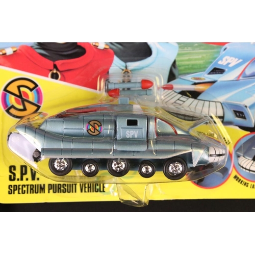 257 - 11 Carded Vivid Imaginations Captain Scarlet figures and vehicles plus 2 x carded Matchbox Thunderbi... 