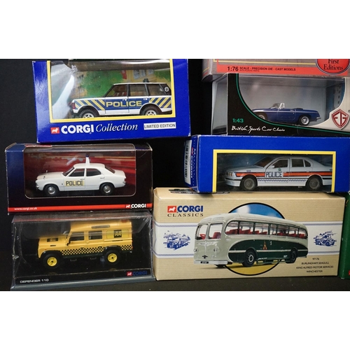 1177A - 20 Boxed diecast models to include Brooklin Models 'International Police Vehicles' 1961 Austin A110 ... 