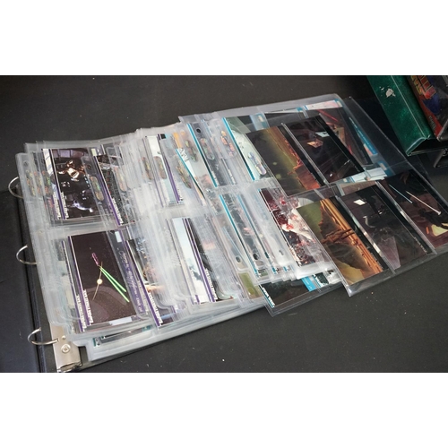 1500 - Star Wars - Collection of various collectors cards sets contained with 7 x files featuring Topps Ret... 