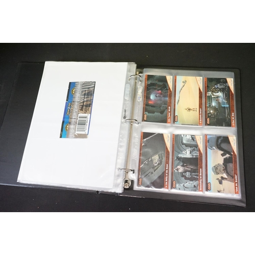 1500 - Star Wars - Collection of various collectors cards sets contained with 7 x files featuring Topps Ret... 