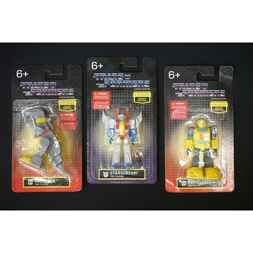 1503 - Transformers - 12 Boxed/carded contemporary figures to include 6 x carded Minifigures, Hasbro Ultima... 