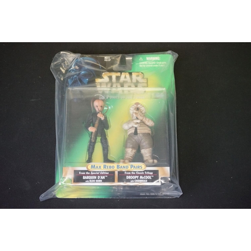 1505 - Star Wars - 15 Carded / boxed Kenner The Power of the Force figures to include Dagobah, Death Star, ... 