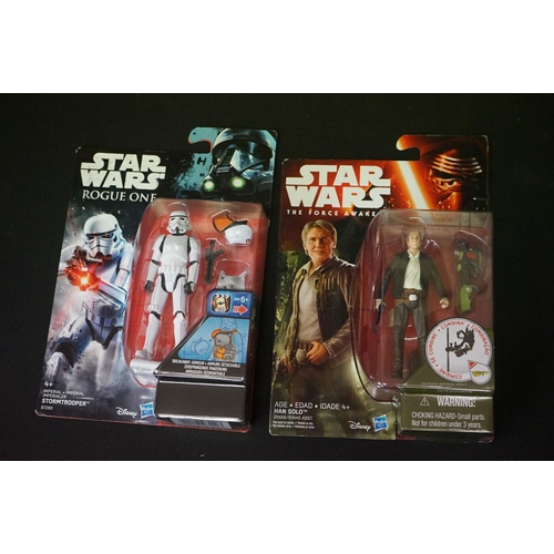 1510 - Star Wars - 32 Carded / boxed Hasbro contemporary Star Wars figures to include Elite Series, The For... 