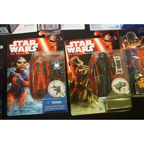 1510 - Star Wars - 32 Carded / boxed Hasbro contemporary Star Wars figures to include Elite Series, The For... 