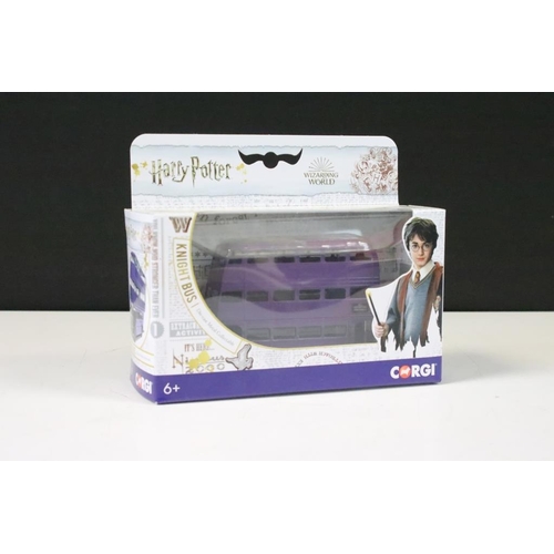 1059 - Five boxed Corgi Harry Potter Wizarding World diecast models to include 2 x CC99727 Harry Potter Hag... 