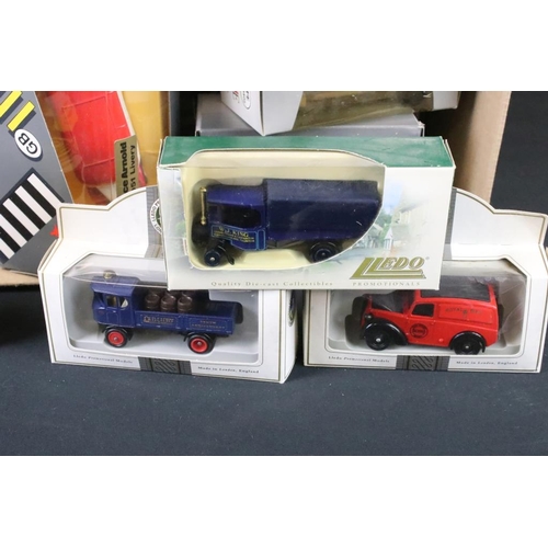 1176A - Over 55 boxed diecast models to include Corgi, EFE, Oxford Diecast, Lledo, Matchbox and Burago, feat... 