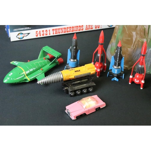 241 - Thunderbirds - A boxed Matchbox Thunderbirds Rescue Pack diecast model set (no, TB-700 - diecast ex,... 