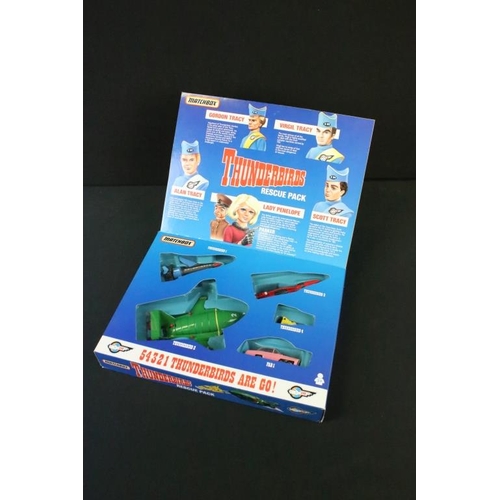 241 - Thunderbirds - A boxed Matchbox Thunderbirds Rescue Pack diecast model set (no, TB-700 - diecast ex,... 