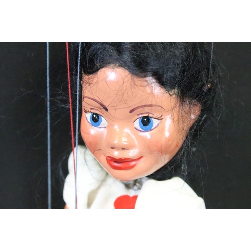 446 - Early 20th C Armand Marseille bisque headed baby doll with blue glass eyes, teeth, marked to neck AM... 