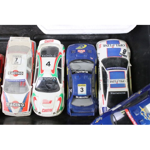 293 - Collection of 20 slot cars to include 11 x Hornby, 6 x Scalextric, 2 x Team Slots and an SCX example... 