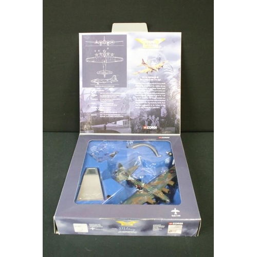 1209 - Two boxed Corgi Aviation Archives diecast models to include 1:144 AA31101 Military B-17G Fortress II... 