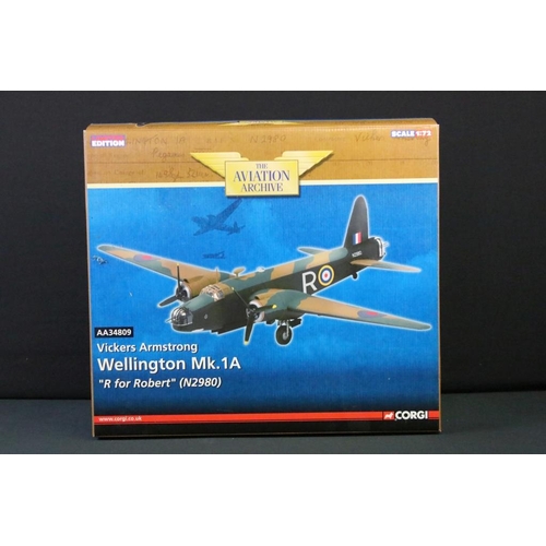 1211 - Two boxed ltd edn 1/72 Corgi Aviation Archive diecast models to include AA32615 Avro Lancaster and A... 