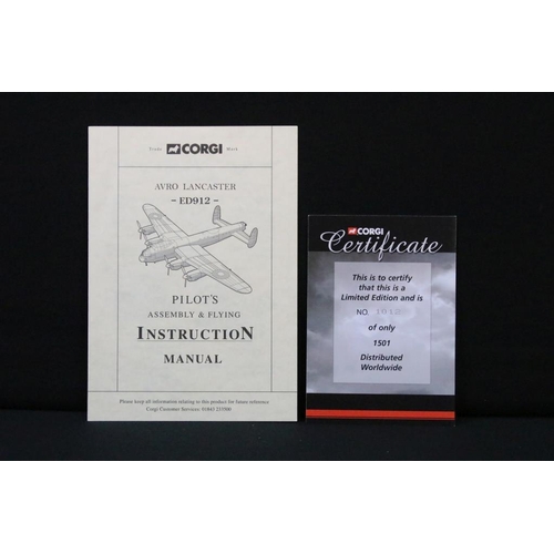 1211 - Two boxed ltd edn 1/72 Corgi Aviation Archive diecast models to include AA32615 Avro Lancaster and A... 