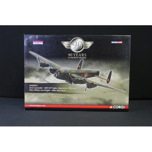 1211 - Two boxed ltd edn 1/72 Corgi Aviation Archive diecast models to include AA32615 Avro Lancaster and A... 