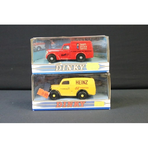 1217 - Nine boxed Matchbox Dinky Collection diecast models, diecast excellent boxes mainly vg with a crack ... 