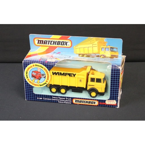 1219 - Five boxed Matchbox Superkings diecast models to include K-141 Leyland Auto-Loader, K-140 Leyland Ca... 