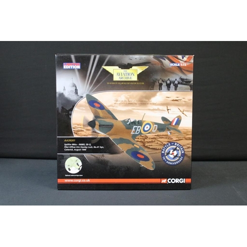 1220 - Seven boxed Corgi Aviation Archive diecast models to include 4 x Flying Aces (49002, 49203, 49102 & ... 