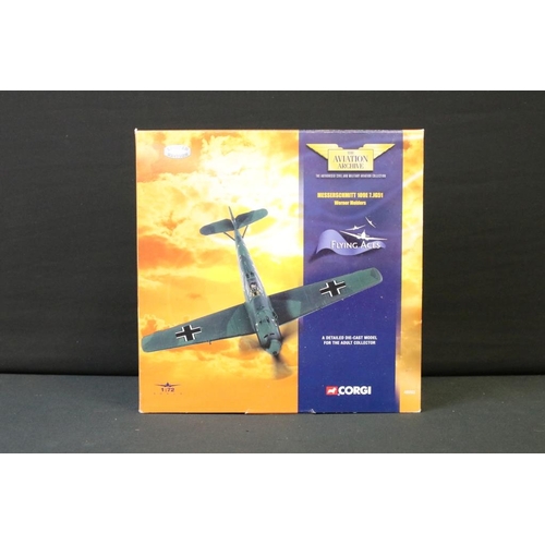 1220 - Seven boxed Corgi Aviation Archive diecast models to include 4 x Flying Aces (49002, 49203, 49102 & ... 