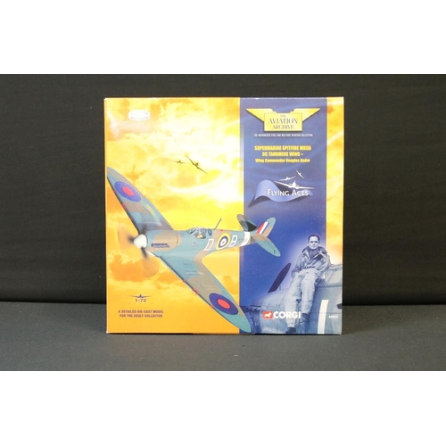 1220 - Seven boxed Corgi Aviation Archive diecast models to include 4 x Flying Aces (49002, 49203, 49102 & ... 