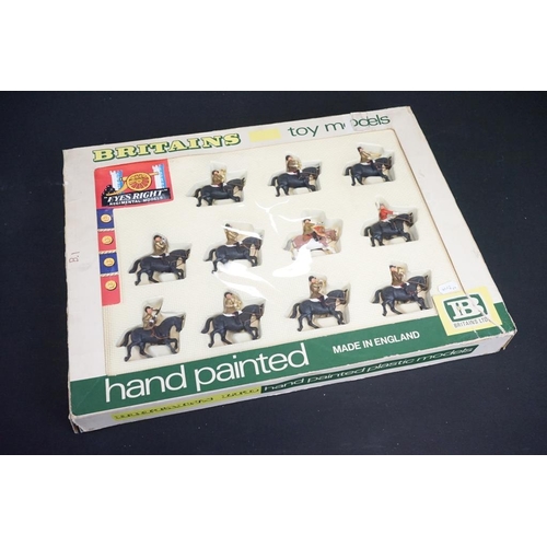 319A - Four boxed Britains 'Eyes Right' regimental plastic figure sets to include 3 x 7840 The Mounted Band... 