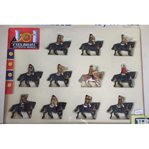 319A - Four boxed Britains 'Eyes Right' regimental plastic figure sets to include 3 x 7840 The Mounted Band... 