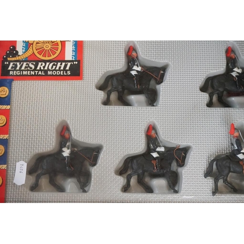 319A - Four boxed Britains 'Eyes Right' regimental plastic figure sets to include 3 x 7840 The Mounted Band... 