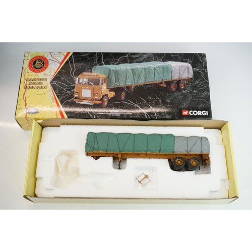 1221 - Eight boxed Corgi diecast models to include 2 x Hauliers of Renown (CC14806 & CC14009), Cafe Connect... 