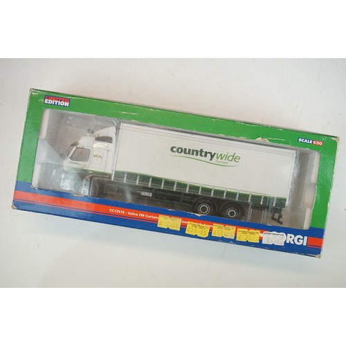 1221 - Eight boxed Corgi diecast models to include 2 x Hauliers of Renown (CC14806 & CC14009), Cafe Connect... 