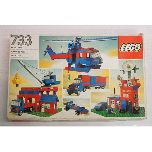 246 - Lego - Nine boxed sets to include 4 x Legoland Space (6927, 6881, 6824 & 886), Fabuland 347, 733 Bas... 