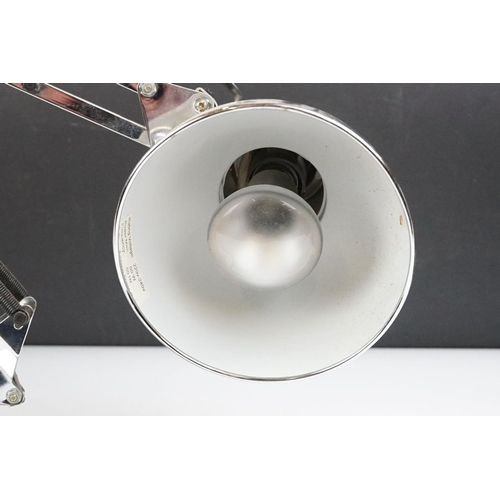 180 - Herbert Terry & Sons Ltd mid 20th C green enamel anglepoise desk lamp, model 90; together with a fur... 