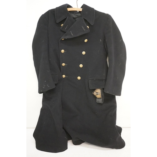 203 - WWII period Royal Navy great coat