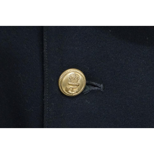 203 - WWII period Royal Navy great coat