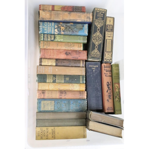 207 - Collection of around 65 books, mostly early-to-mid 20th century fiction examples in cloth bindings, ... 