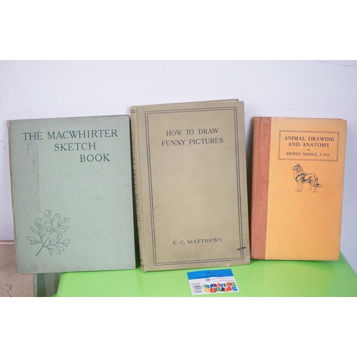 212 - Collection of art related books, to include books relating to Van Gogh, Edward Seago, Renoir, The Ma... 