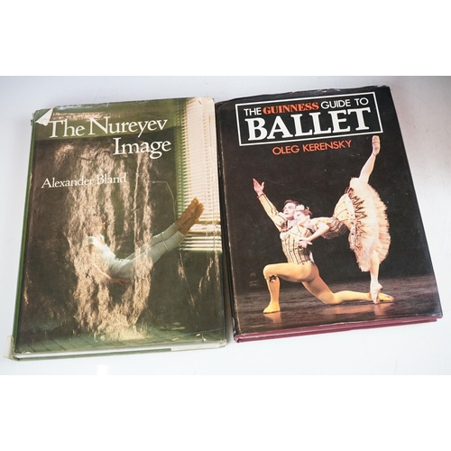 213 - Collection of books, mainly ballet and theatre related together with assorted ephemera including the... 